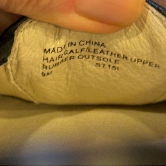 Michael Kors Animal Print Flats with Gold Logo sz 9 - Picture 9 of 9